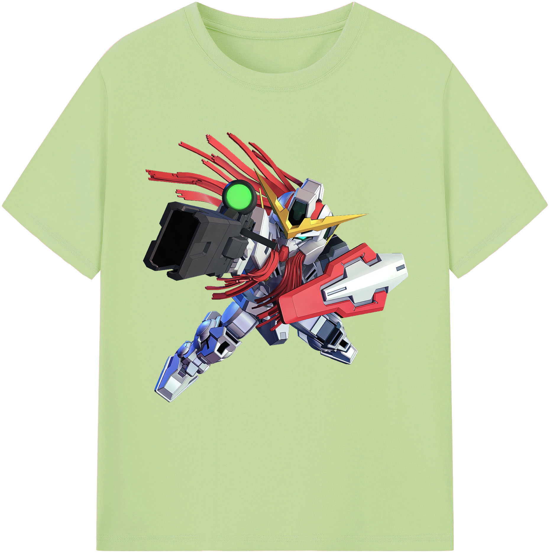 （画像用） 機動戦士ガンダム Mobile Suit Gundam 綿100％半袖Tシャツ（フロントプリント）